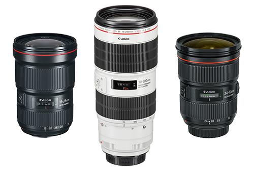Canon L-Series Zoom 3-Lens Kit